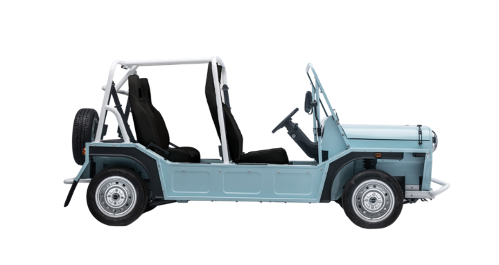 Configurateur Moke électrique — composez votre Moke électrique sur mesure (coloris Wave Blue)