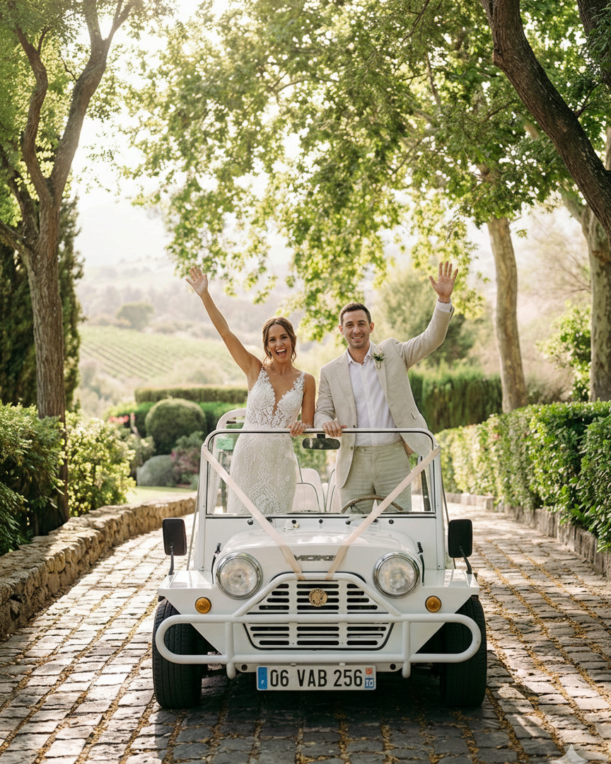 location voiture mariage Nice