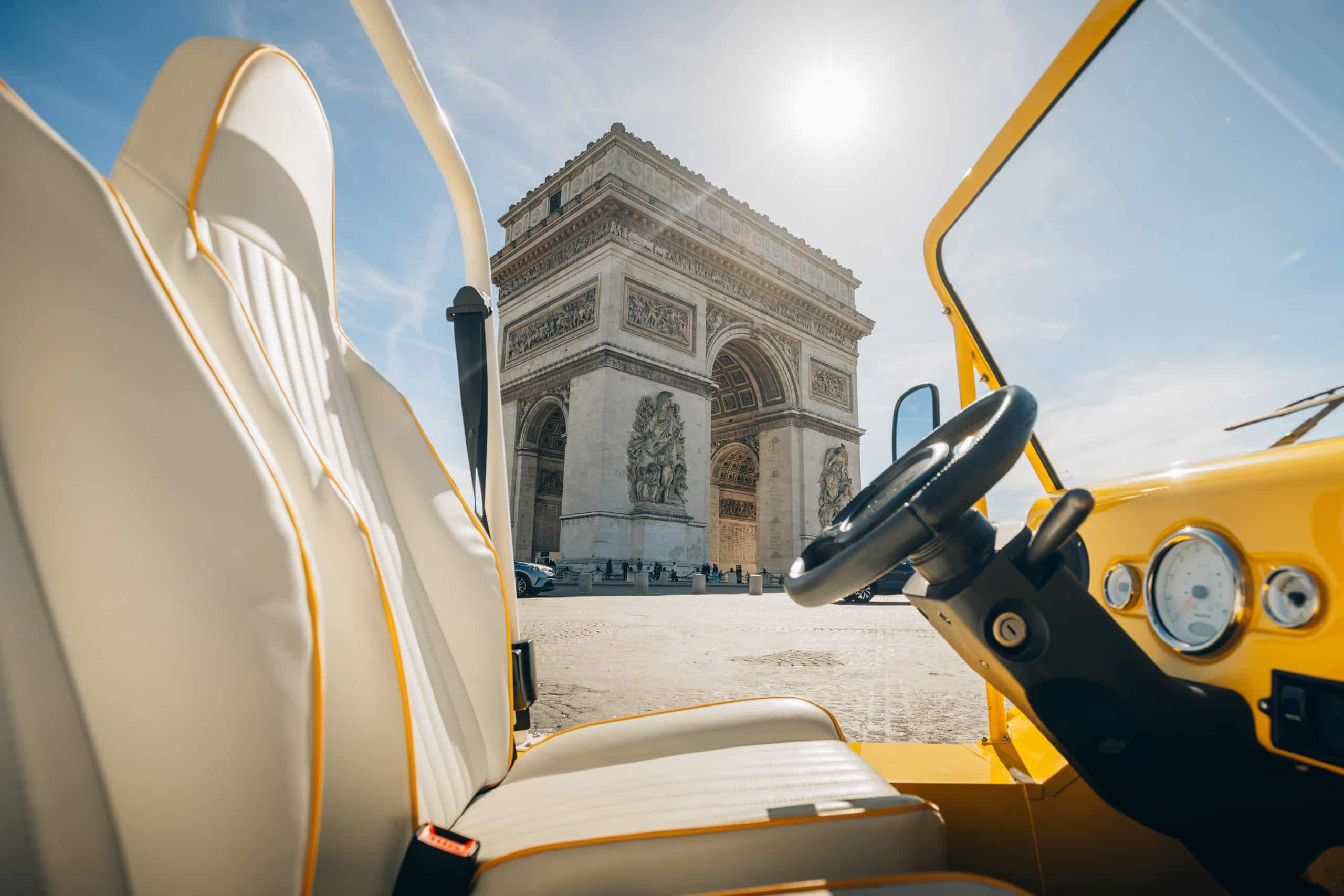 Intérieur MOKE électrique finitions