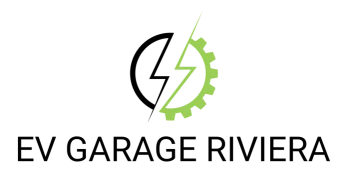 Logo EV Garage Riviera, partenaire SAV Moke électrique